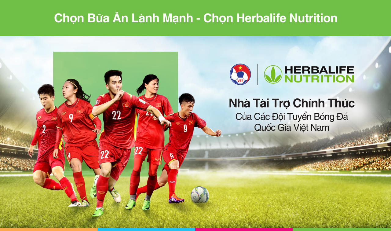 Herbalife lan tỏa thông điệp “bữa ăn lành mạnh” từ tình yêu bóng đá