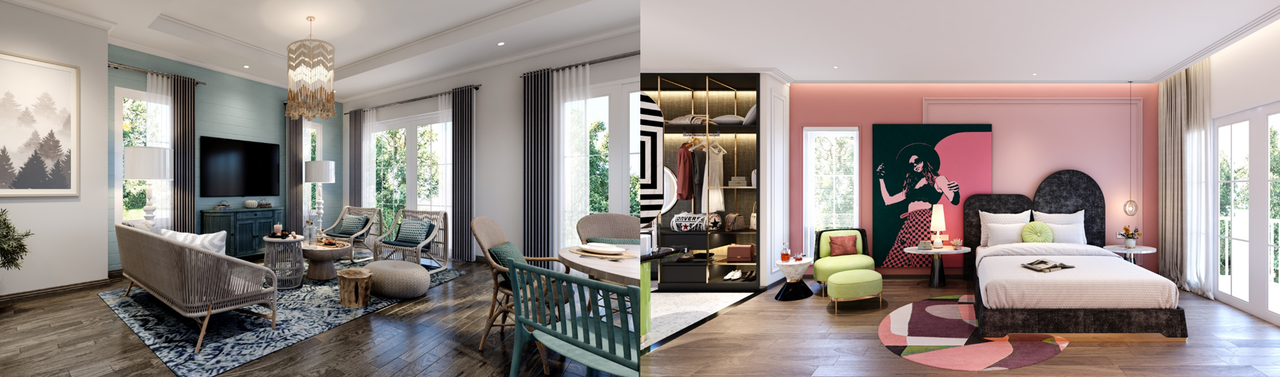 Ấn tượng không gian bốn mùa bên trong second home Phan Thiết