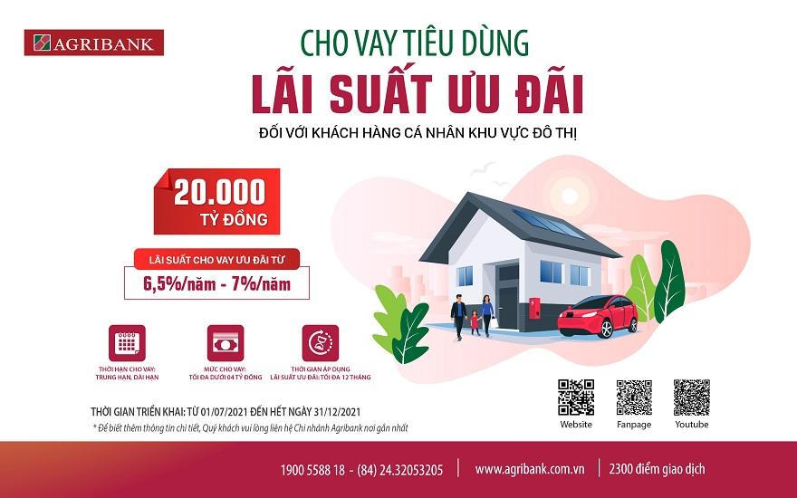 Thêm 116.000 tỷ đồng và 122 triệu USD vốn ưu đãi của Agribank được giải ngân