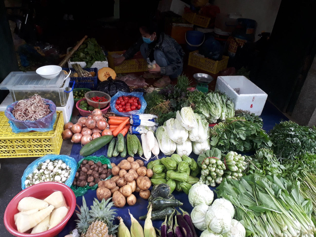 Giá rau xanh Hà Nội còn 'phi mã' trong 1-2 tuần tới?