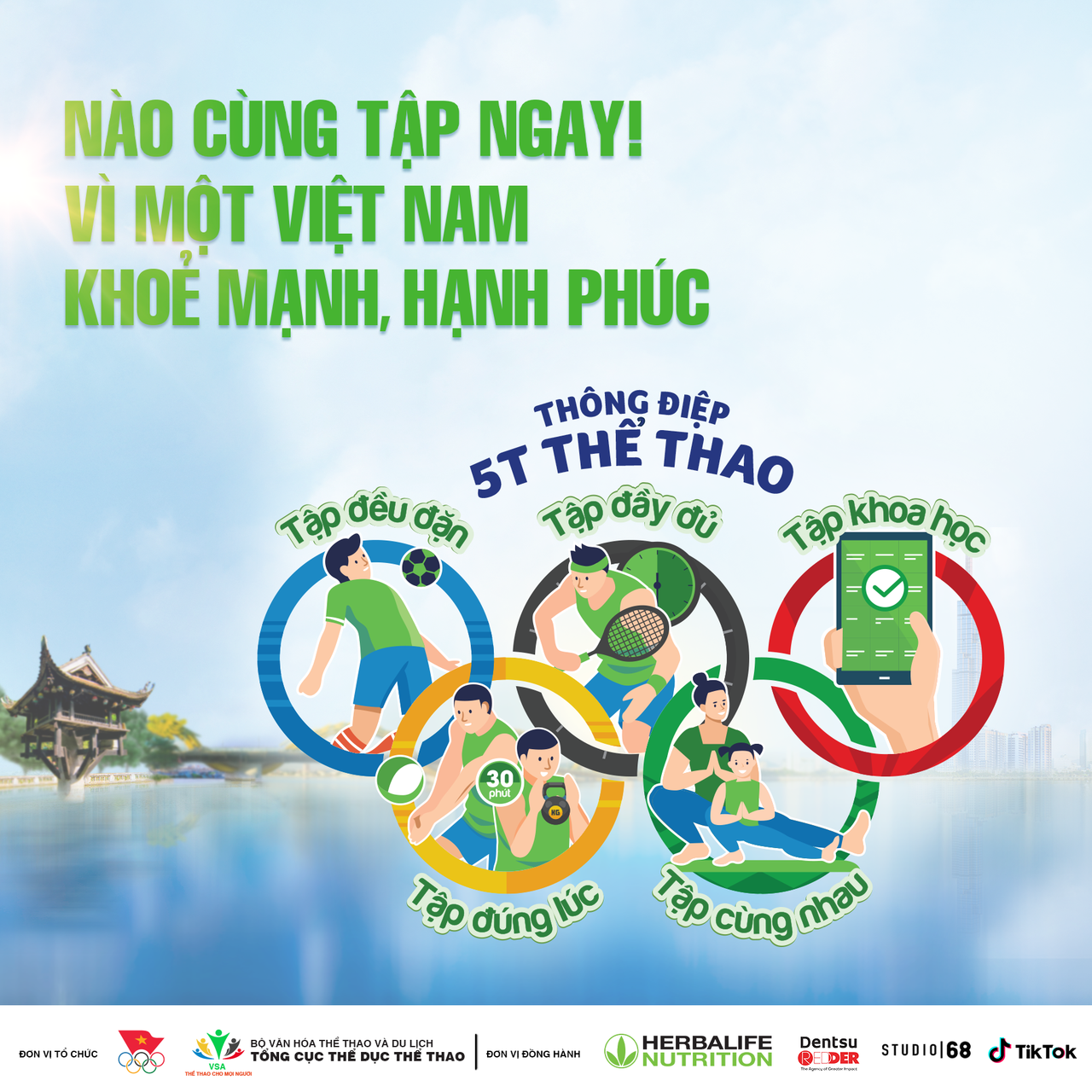 Herbalife Việt Nam đồng hành cùng dự án nâng cao sức khỏe người Việt