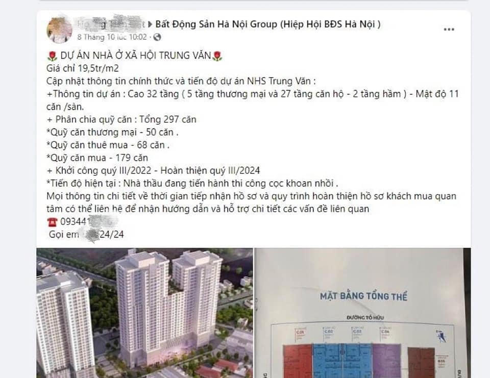 “Cò đất” đòi ăn chi phí chênh lệch 350 triệu đồng/căn cho dự án NƠXH