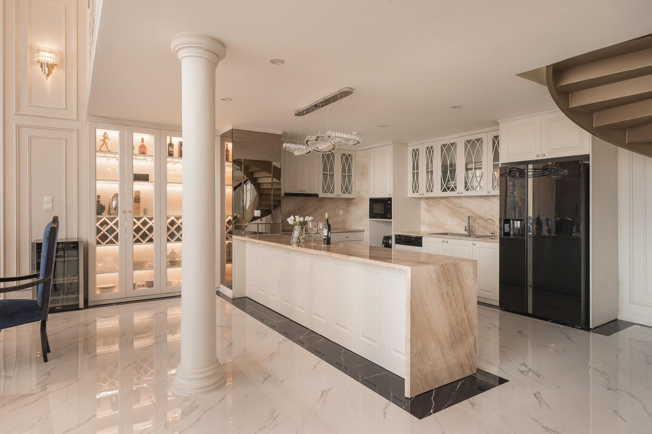 Chiêm ngưỡng căn hộ với phong cách hoàng gia giữa lòng Hà Nội