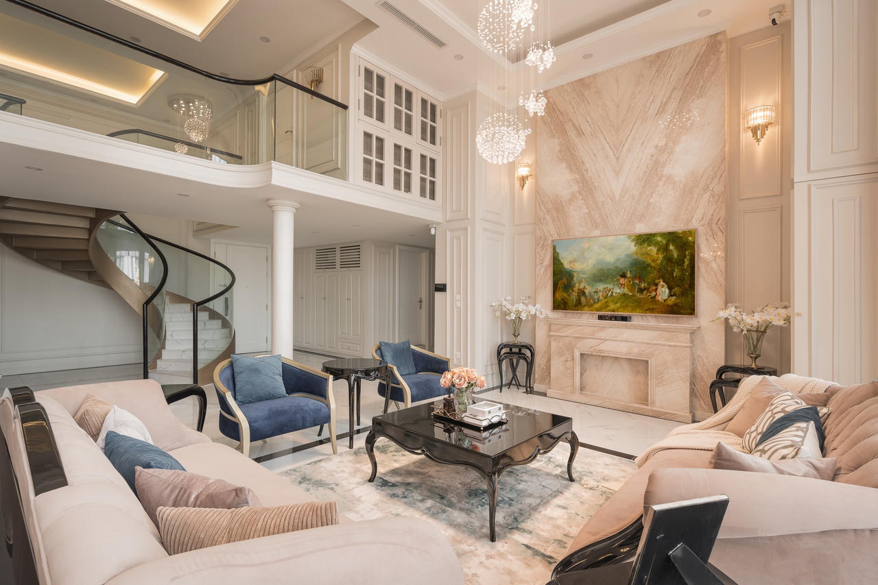 Chiêm ngưỡng căn hộ với phong cách hoàng gia giữa lòng Hà Nội