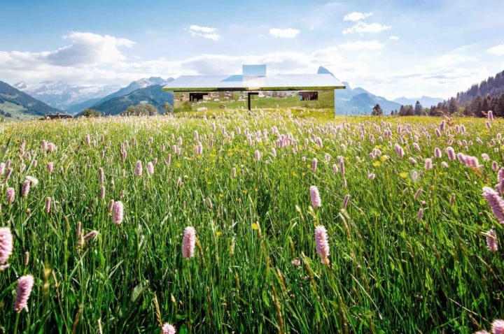 Kinh ngạc với căn nhà có "thuật tàng hình", tự biến đổi theo cảnh quan