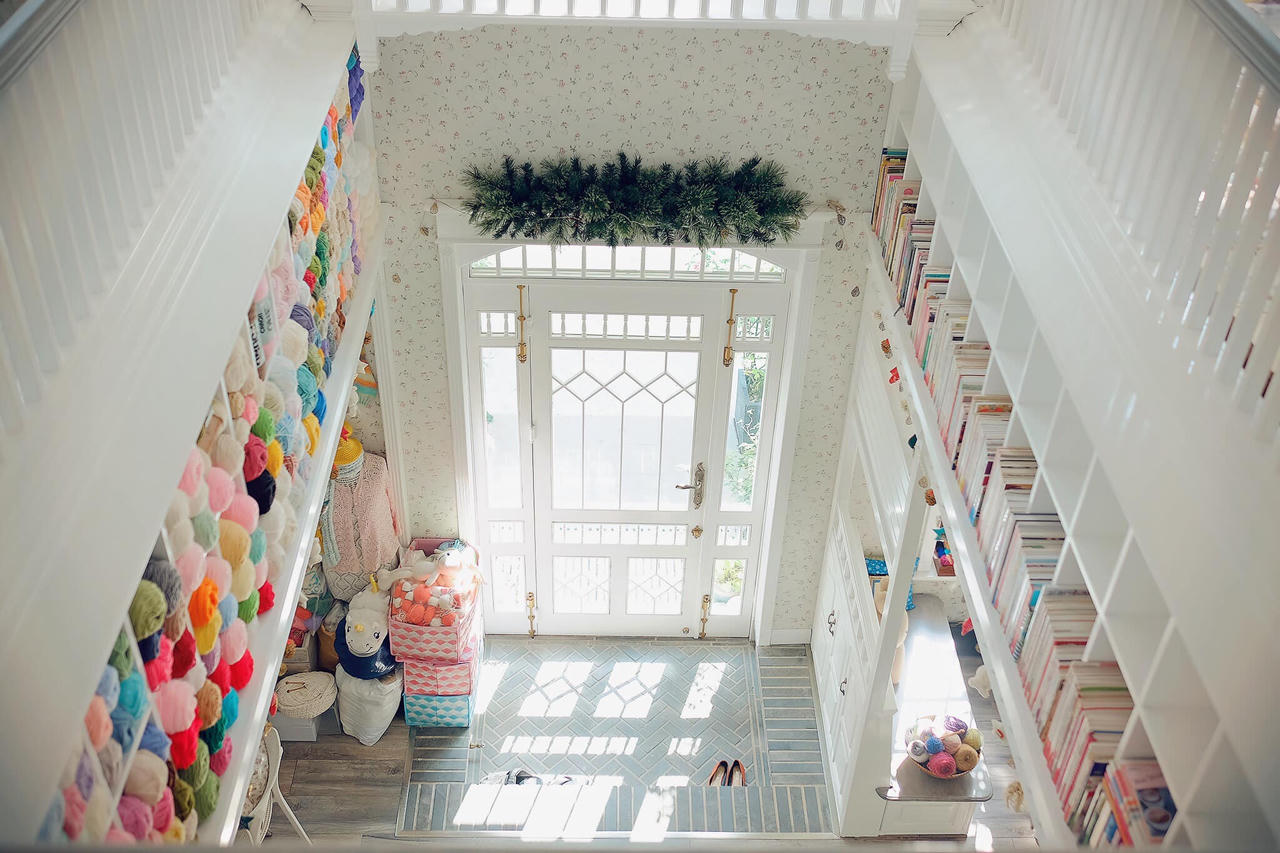 “Căn nhà len sợi” 35m2 đẹp như chuyện tranh giữa lòng Sài Gòn