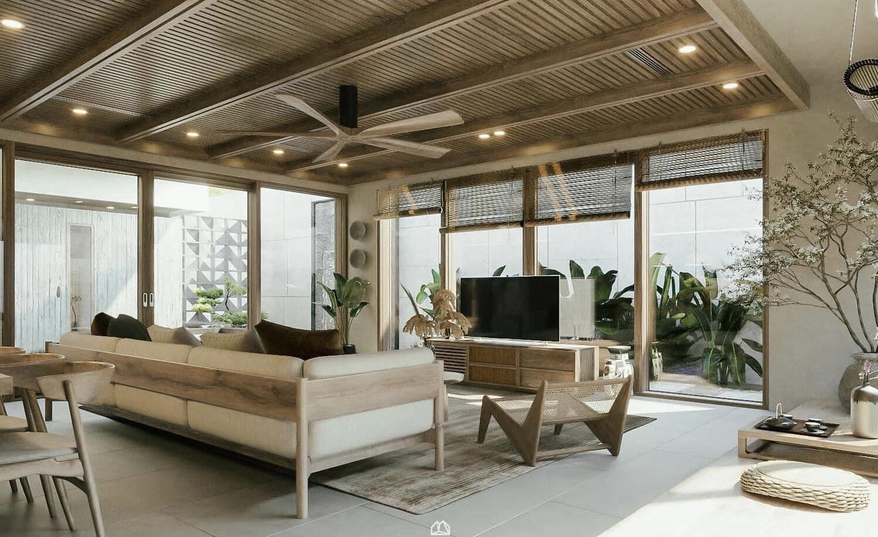 Kiến trúc độc đáo của ngôi nhà mang phong cách “Nhà hướng nội”