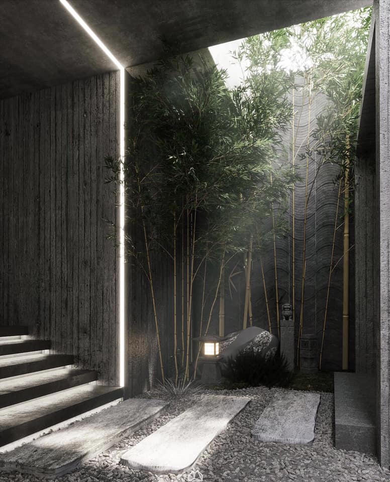 Kiến trúc độc đáo của ngôi nhà mang phong cách “Nhà hướng nội”