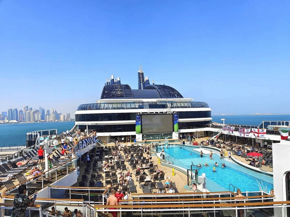 Bên trong "cung điện nổi" tỷ USD ở World Cup 2022