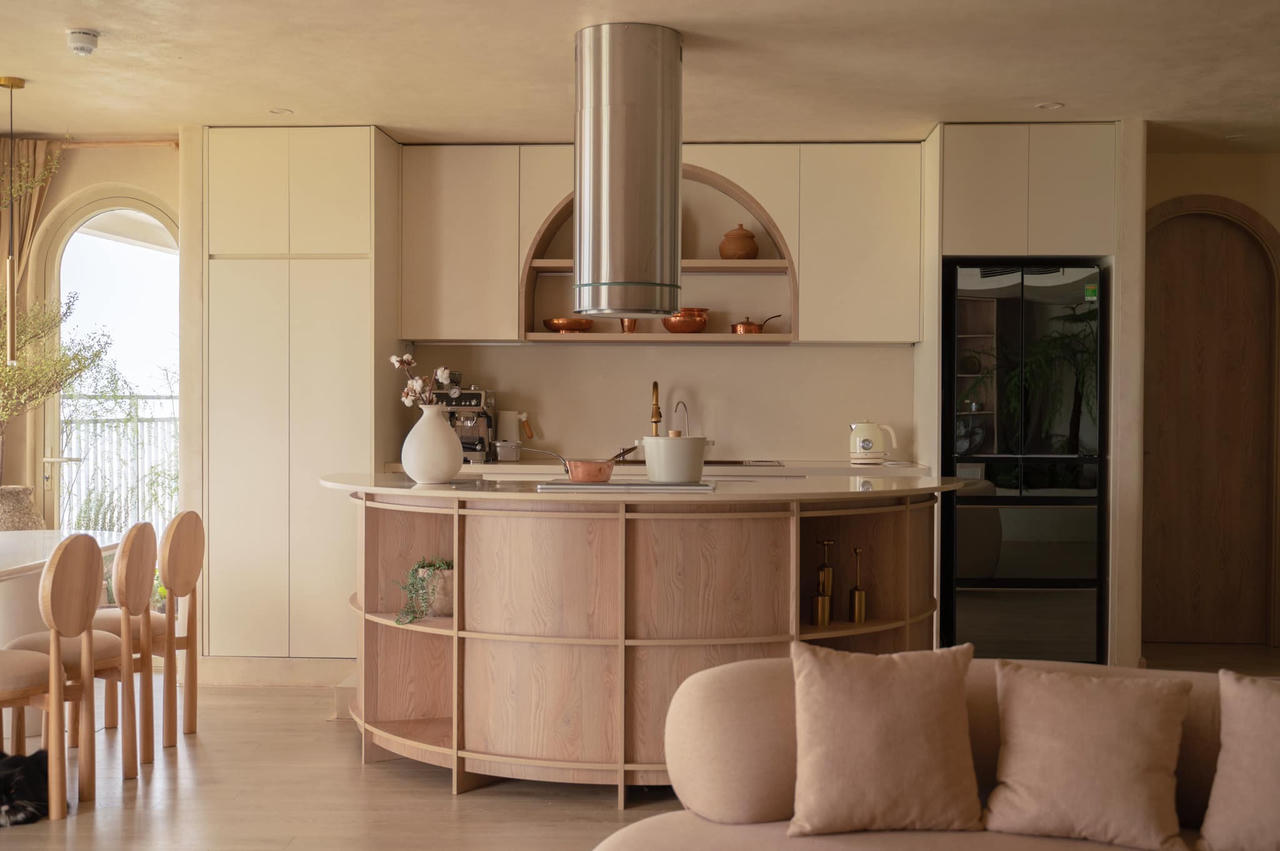 Căn hộ mang phong cách wabisabi mộc mạc, đậm chất thiền tịnh