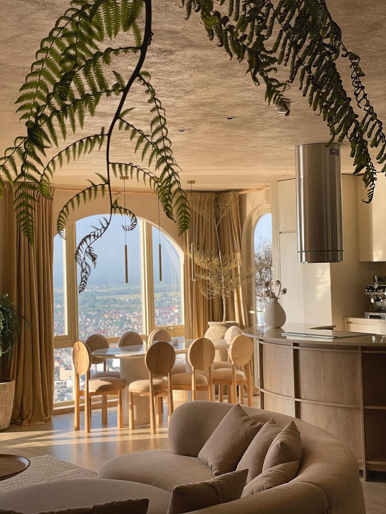 Căn hộ mang phong cách wabisabi mộc mạc, đậm chất thiền tịnh