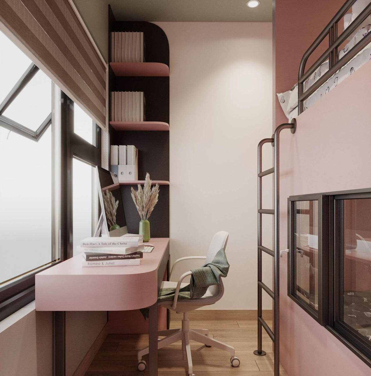 Biến căn hộ 1,5 phòng thành căn hộ 3 phòng ngủ đầy tiện nghi