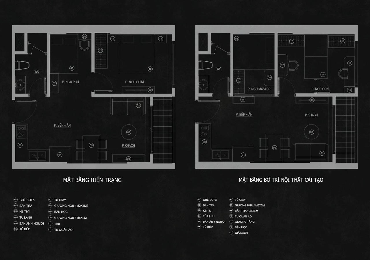 Biến căn hộ 1,5 phòng thành căn hộ 3 phòng ngủ đầy tiện nghi