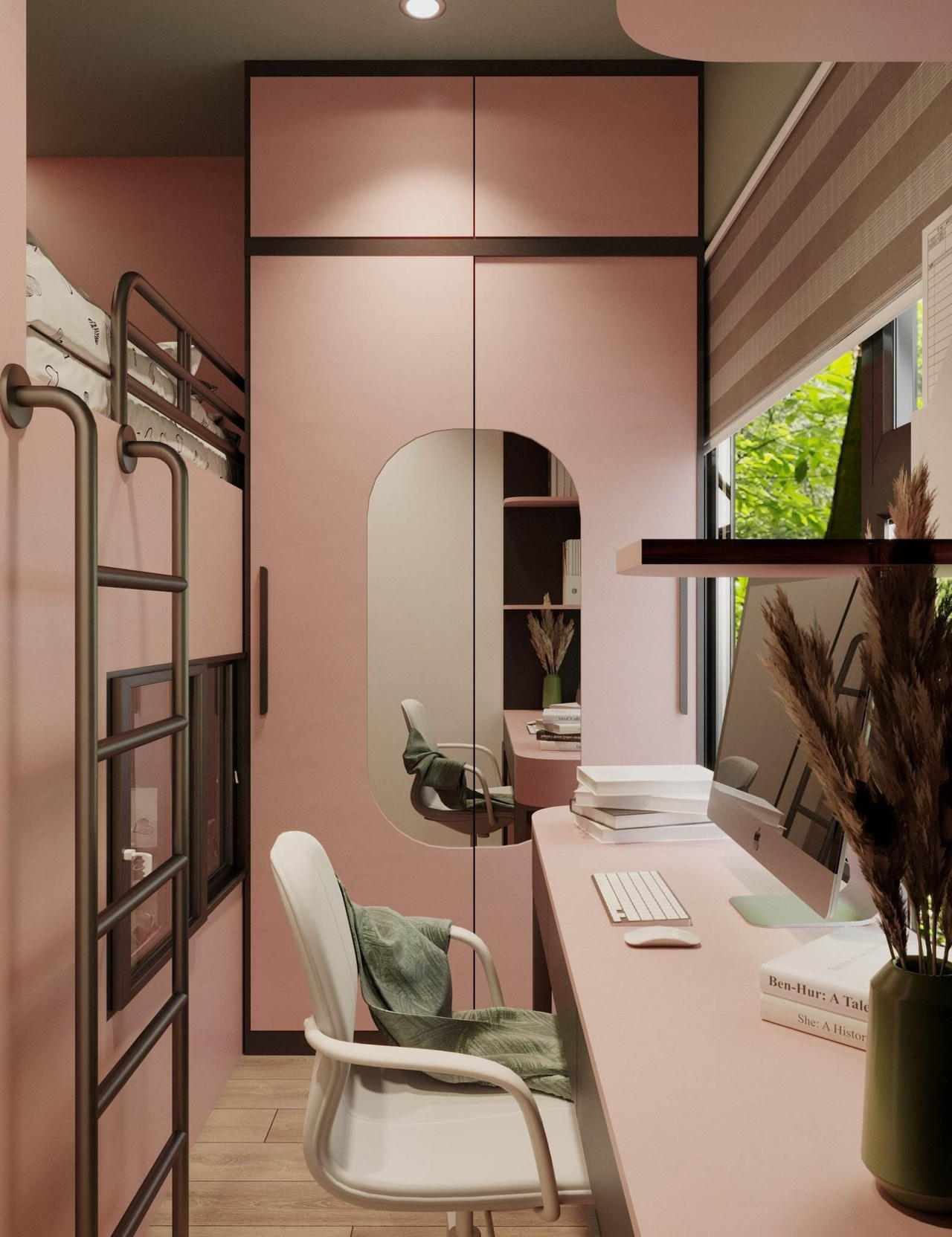 Biến căn hộ 1,5 phòng thành căn hộ 3 phòng ngủ đầy tiện nghi