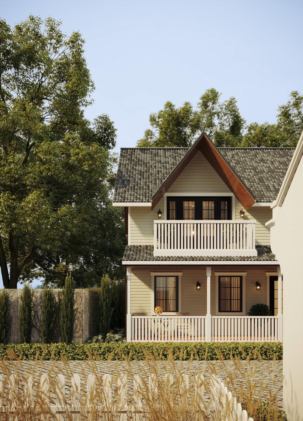 Con trai tặng bố mẹ căn villa dưỡng già, không gian mang hơi thở bình yên và mộc mạc