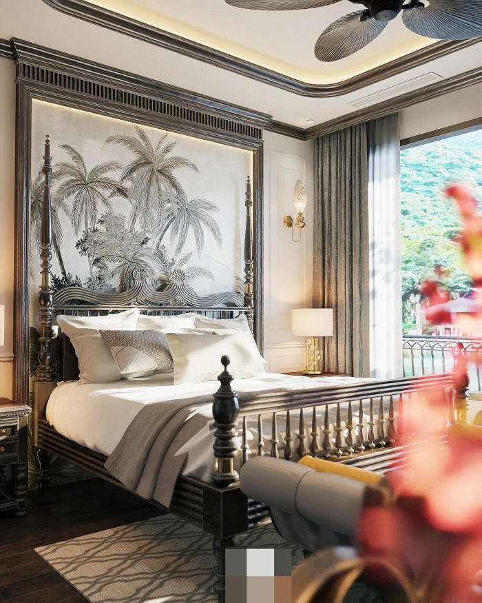 Biệt thự Đông Dương bên hồ mát mẻ, gió lộng cả ngày ở Hà Nội