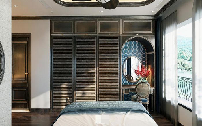 Biệt thự Đông Dương bên hồ mát mẻ, gió lộng cả ngày ở Hà Nội