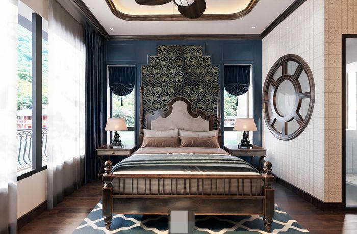 Biệt thự Đông Dương bên hồ mát mẻ, gió lộng cả ngày ở Hà Nội