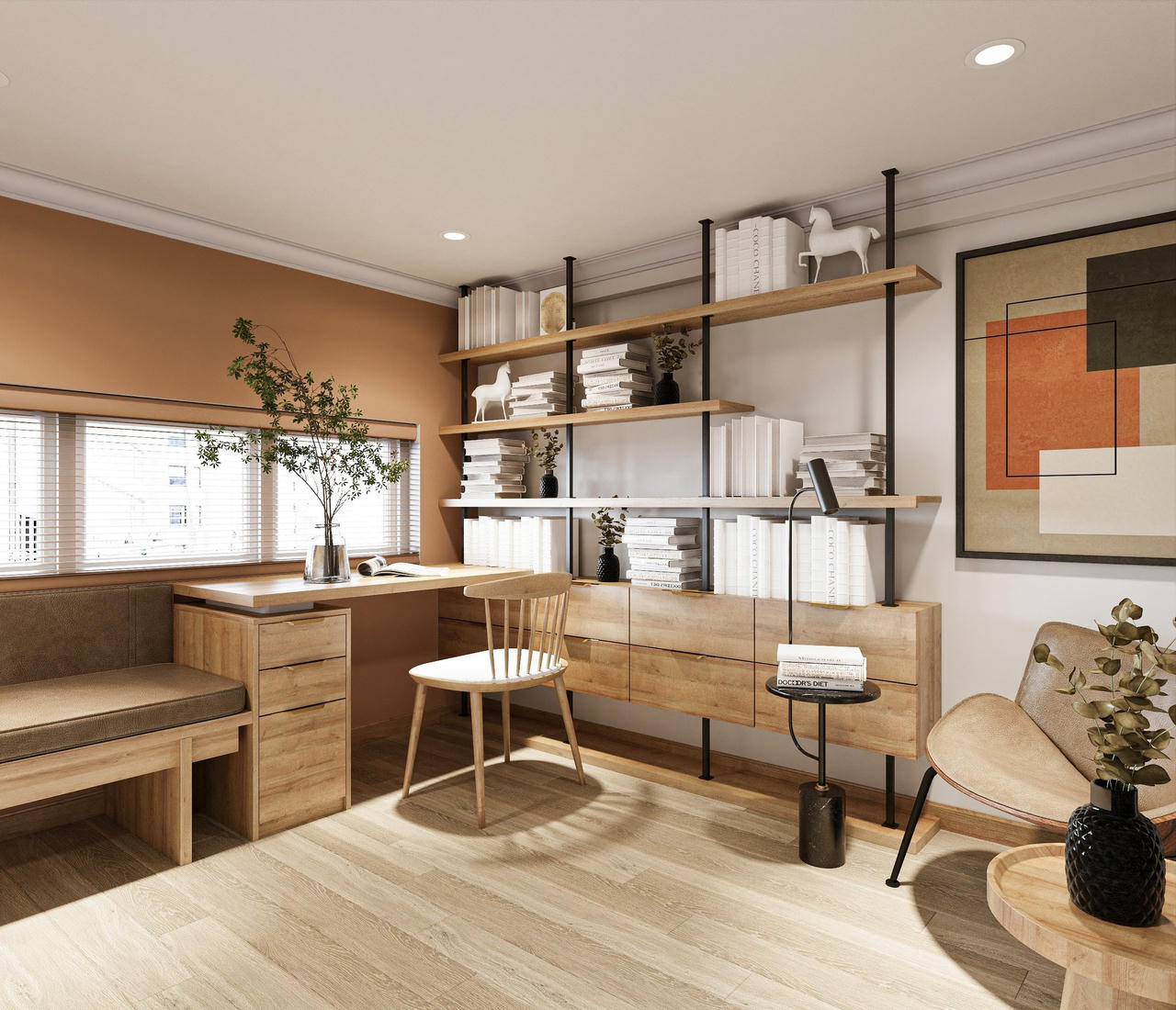 Nhà phố 25m2 hóa không gian rộng rãi, nhiều công năng nhờ thiết kế tối giản