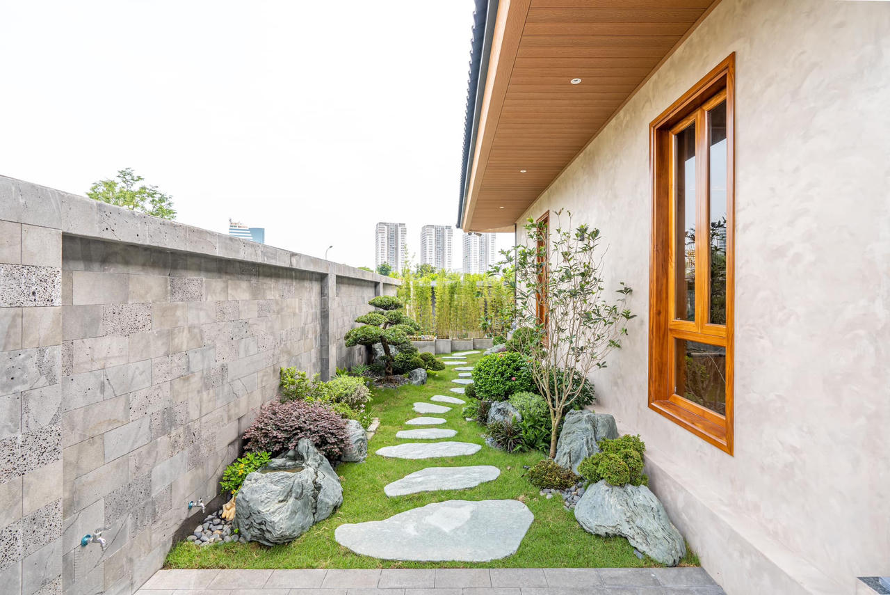 Ngôi nhà 350m2 lai tạo giữa phong cách Japandi tối giản và Scandinavian lịch lãm hiện đại 