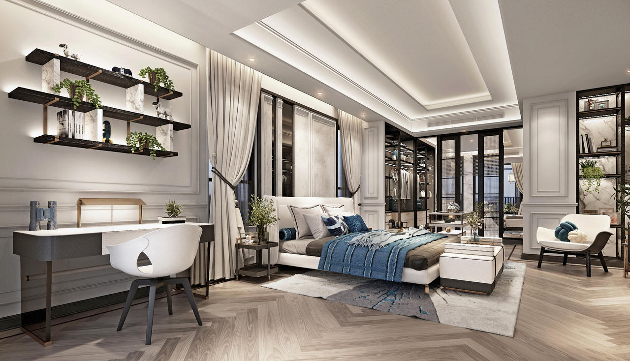 Mang phong cách Neo Classic vào căn villa rộng hơn 1000m2 giữa trung tâm Sài Gòn