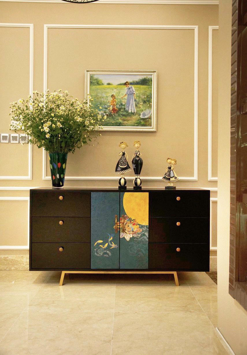 Ngôi nhà theo phong thủy Á Đông cho vợ chồng người Châu Âu có niềm đam mê với nghệ thuật sơn mài 