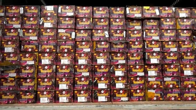 Liên tiếp bắt giữ những lô pháo lậu 'khủng' dịp giáp Tết