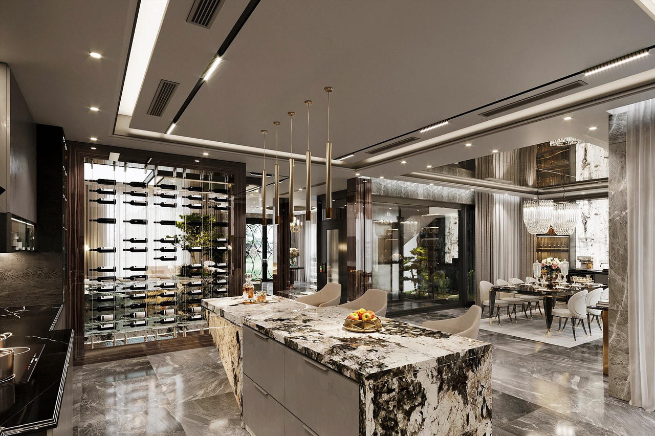 “Đã mắt” với căn biệt thự mang phong cách Modern Luxury