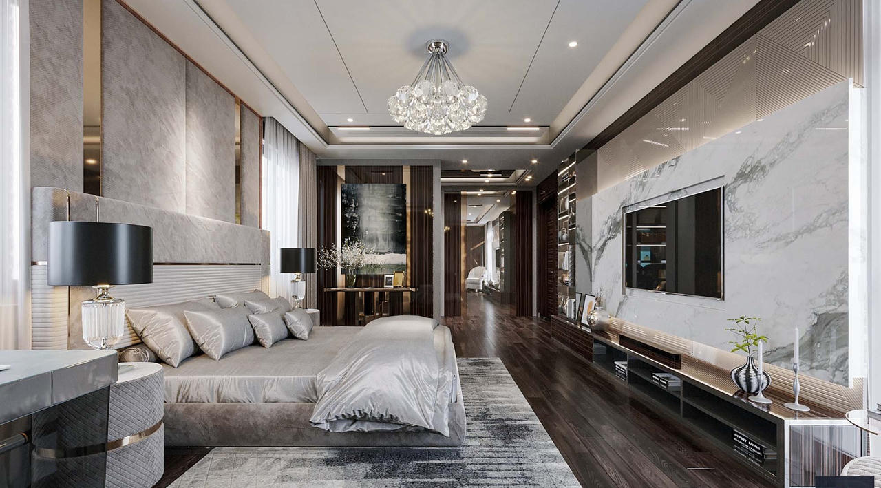 “Đã mắt” với căn biệt thự mang phong cách Modern Luxury