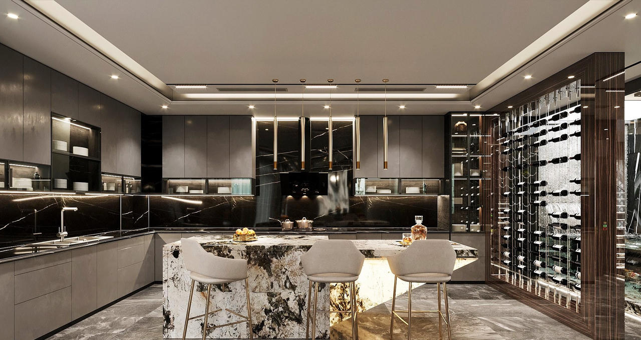 “Đã mắt” với căn biệt thự mang phong cách Modern Luxury