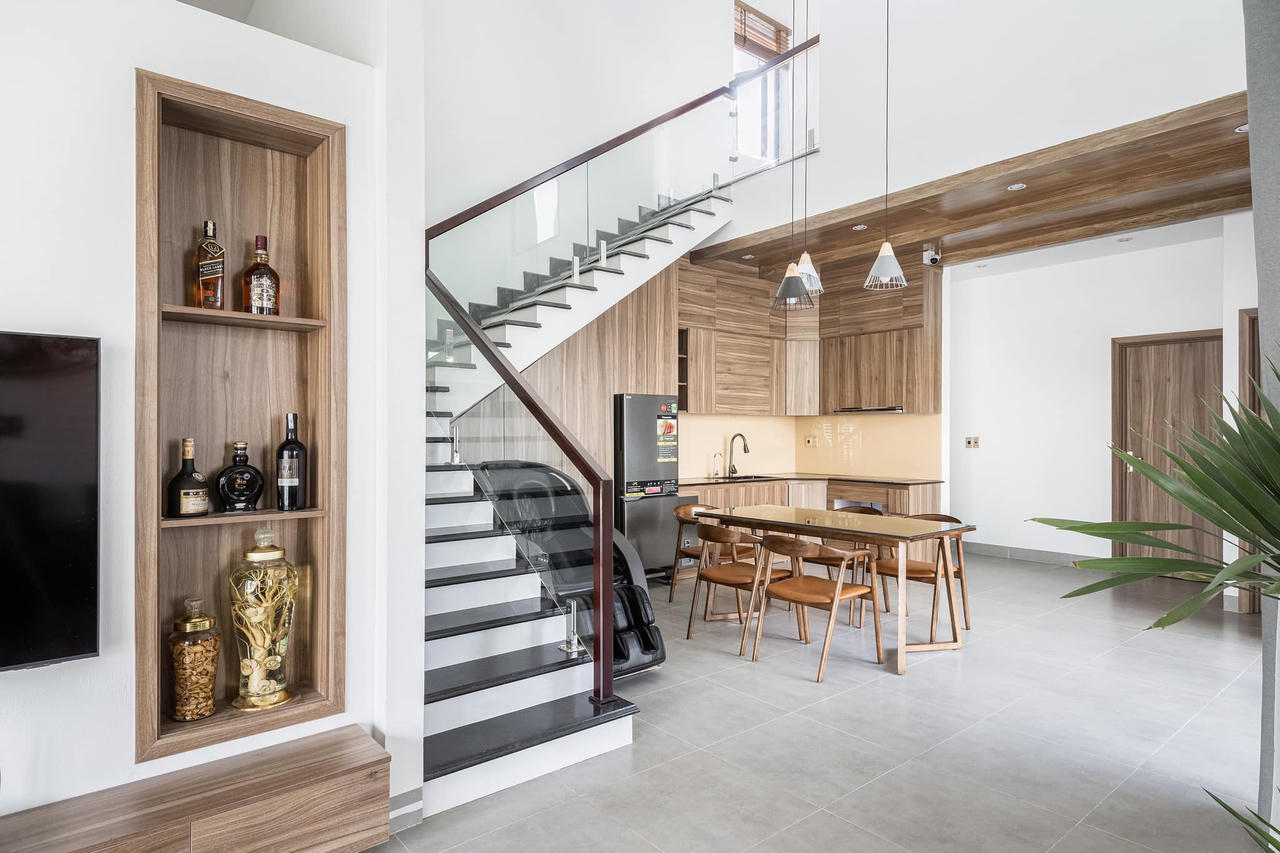 Ngôi nhà mang kiến trúc hiện đại của Nhật Bản và phong cách bình dị của làng quê Việt Nam