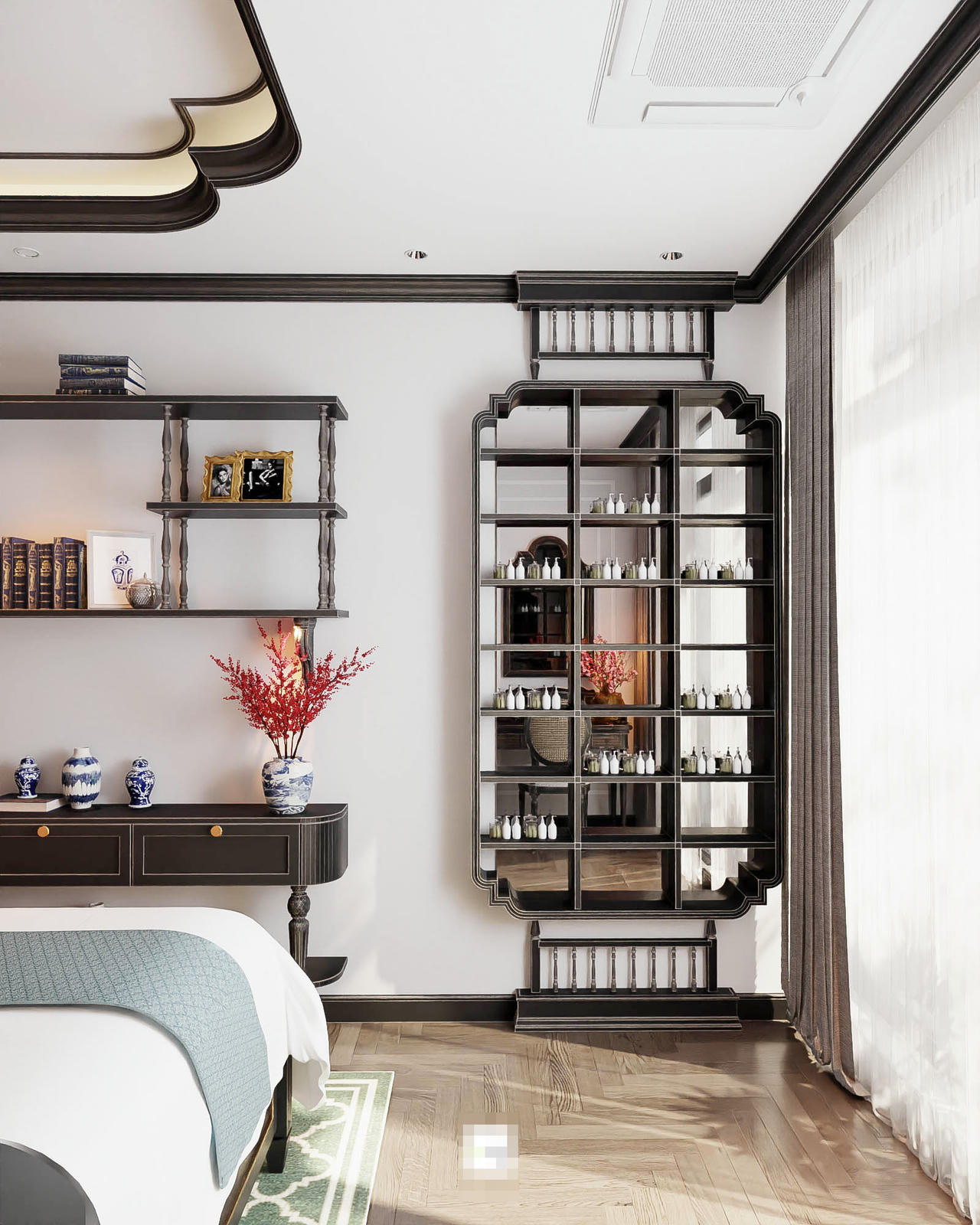 Căn hộ phong cách Đông Dương – vẻ đẹp truyền thống có tính ứng dụng cao