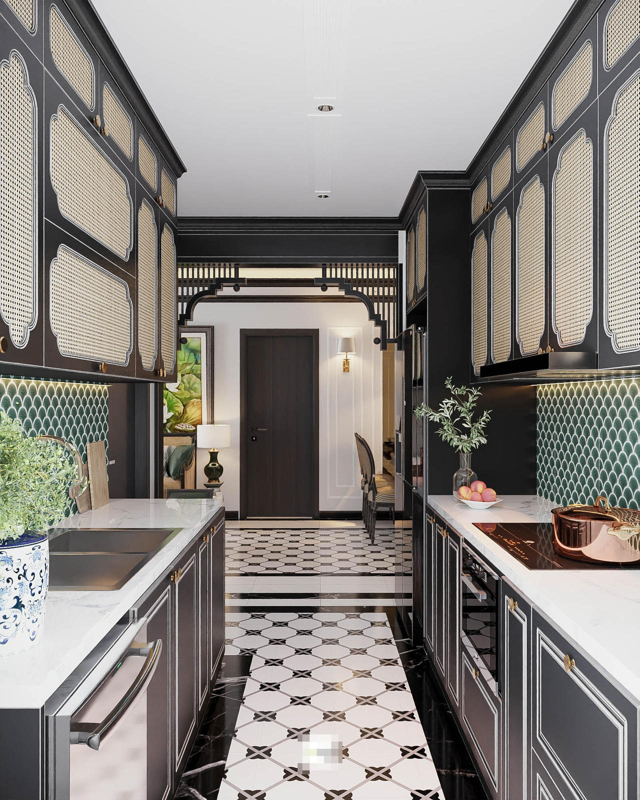 Căn hộ phong cách Đông Dương – vẻ đẹp truyền thống có tính ứng dụng cao