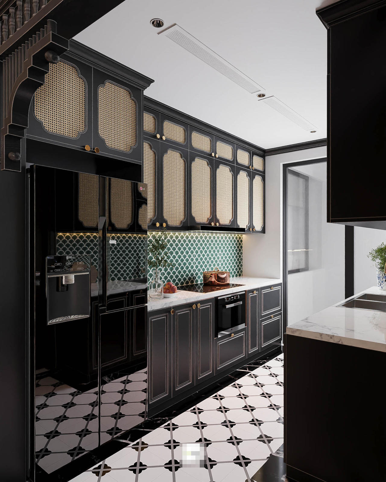 Căn hộ phong cách Đông Dương – vẻ đẹp truyền thống có tính ứng dụng cao