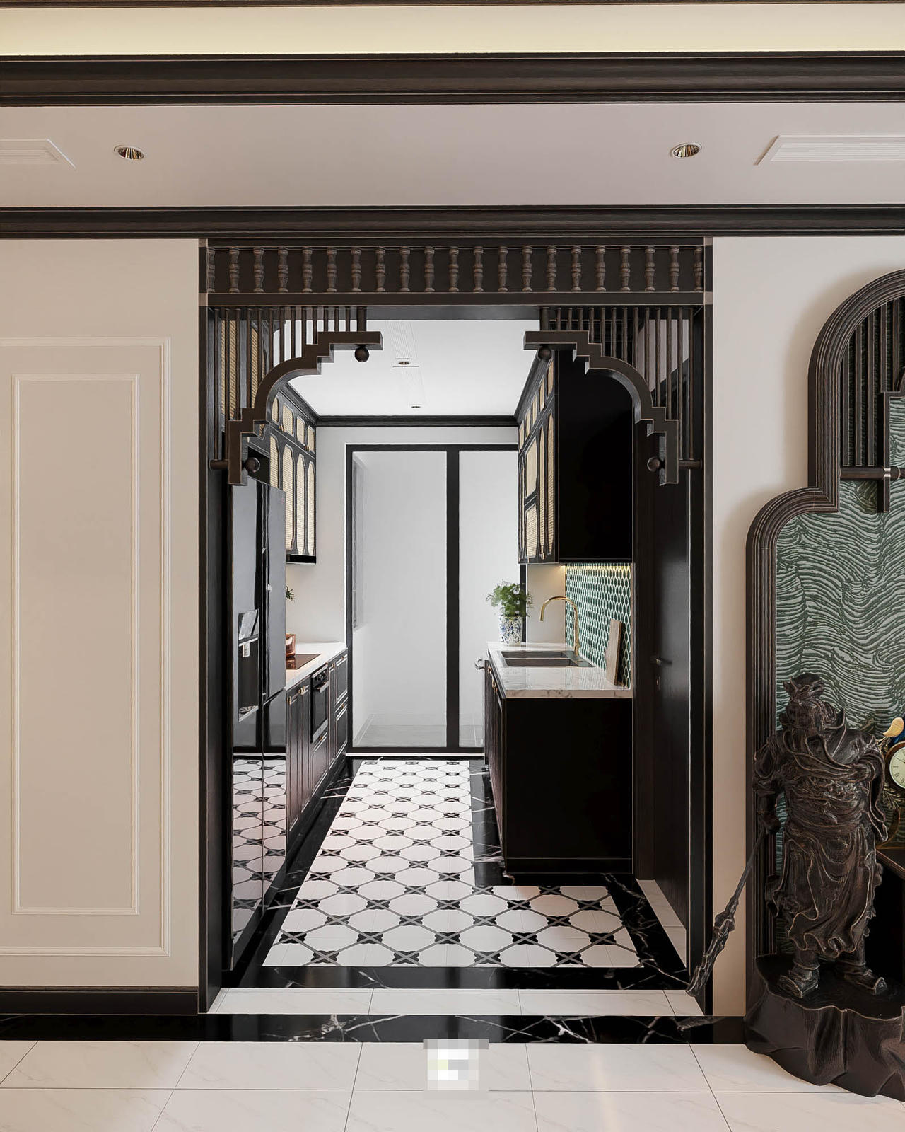 Căn hộ phong cách Đông Dương – vẻ đẹp truyền thống có tính ứng dụng cao