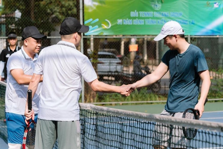 Giải tennis Cotana Group - “30 năm - Dòng chảy kiến tạo tương lai” thành công tốt đẹp