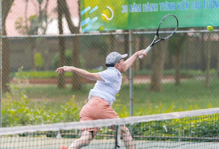 Giải tennis Cotana Group - “30 năm - Dòng chảy kiến tạo tương lai” thành công tốt đẹp
