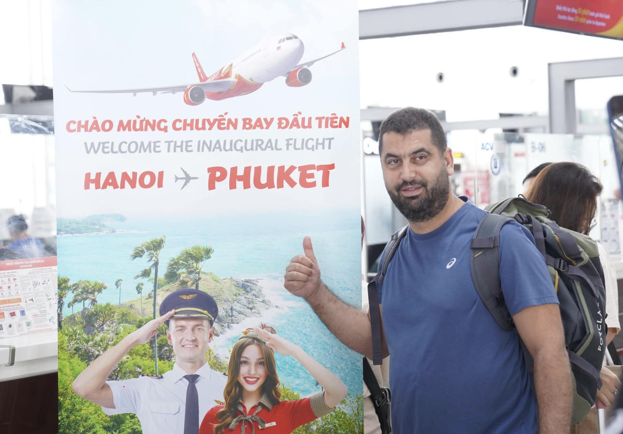 Vietjet khai trương đường bay thẳng từ Hà Nội đến thiên đường du lịch biển Phuket