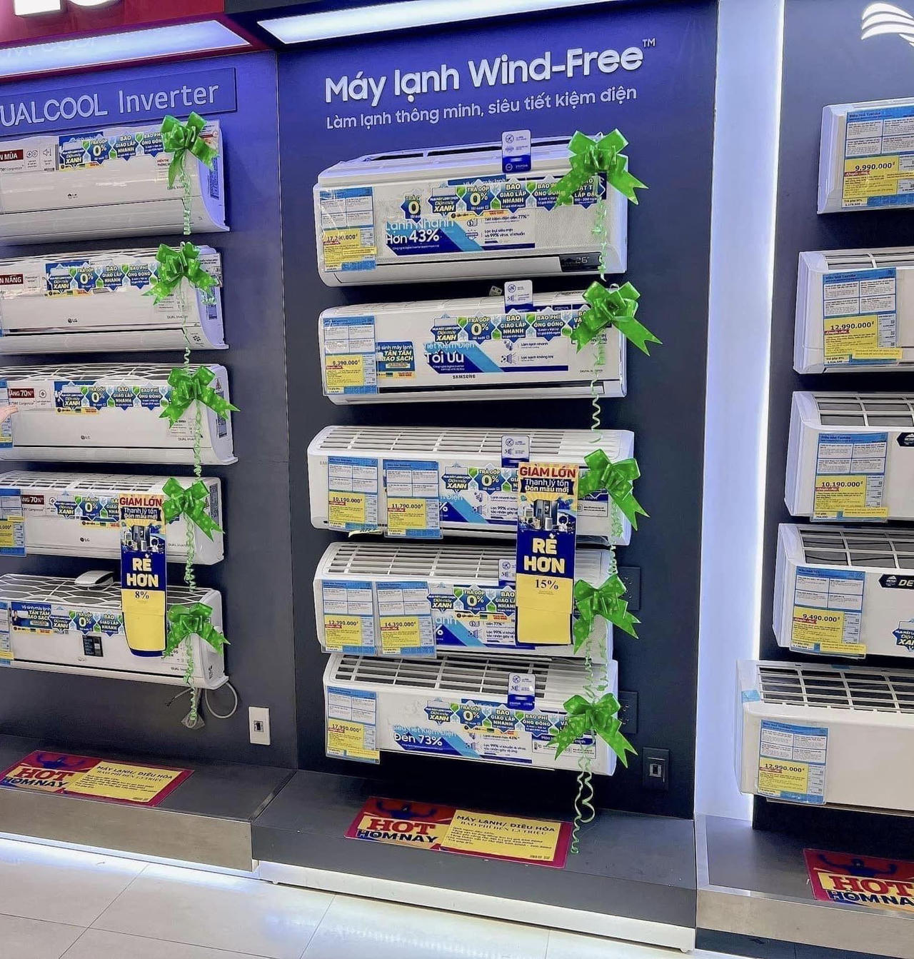 Thị trường điện lạnh 'nóng' theo thời tiết