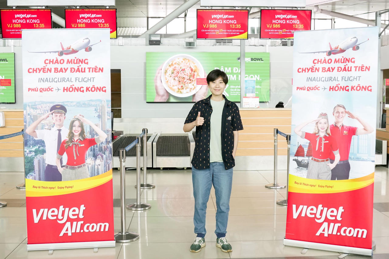 Bay thẳng Hồng Kông từ Phú Quốc, Đà Nẵng cùng các chuyến bay Vietjet