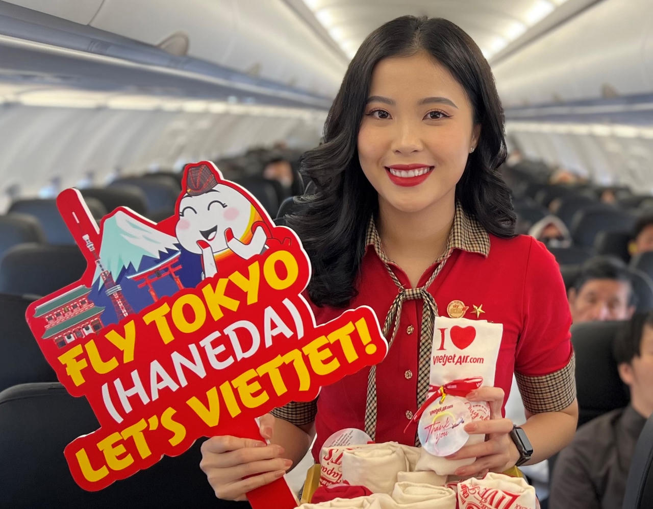 Vietjet khai trương đường bay mới TP Hồ Chí Minh - Tokyo