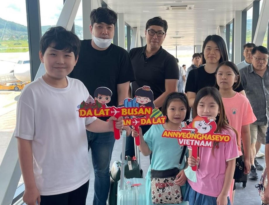 Vietjet mở đường bay thẳng Đà Lạt đi Busan