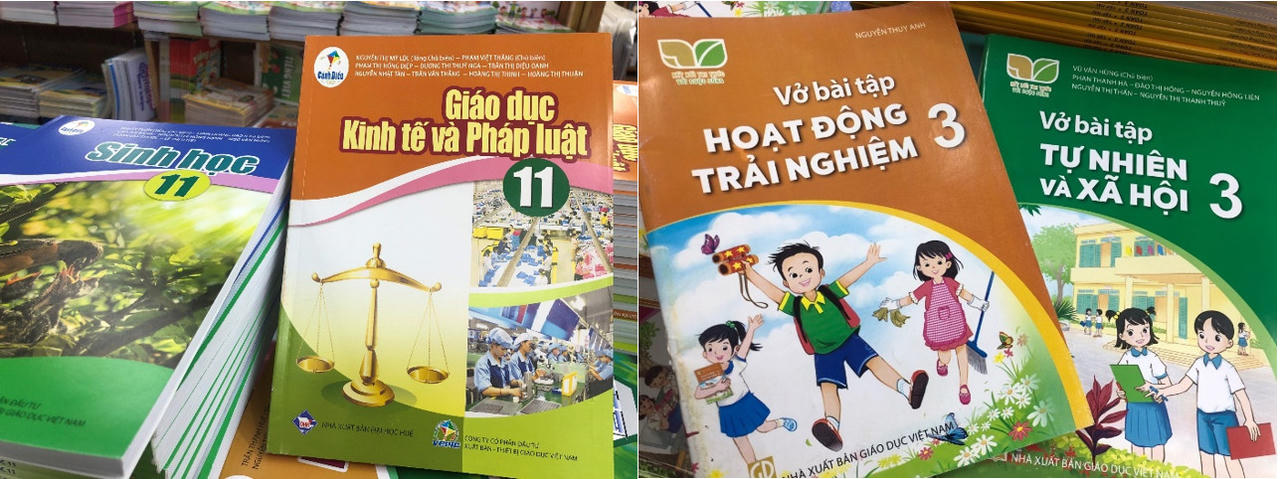 Phụ huynh Hà Nội 'theo nhau' tìm mua sách cho con trước thềm năm học mới