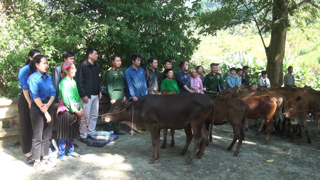 Quân đội giúp dân khu vực biên giới phát triển kinh tế