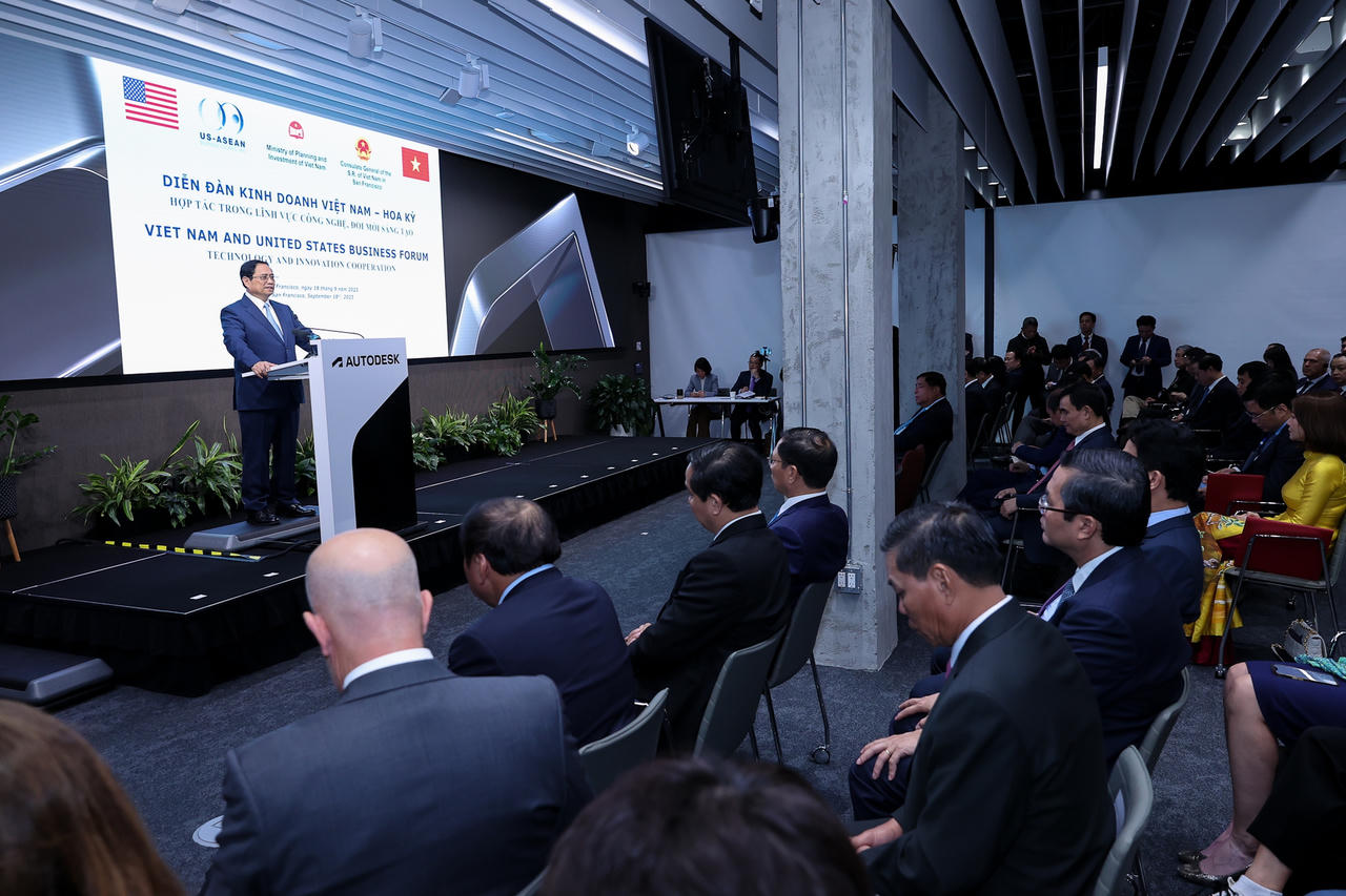Đề nghị doanh nghiệp Hoa Kỳ góp phần ủng hộ một Việt Nam "mạnh, độc lập, tự cường và thịnh vượng"