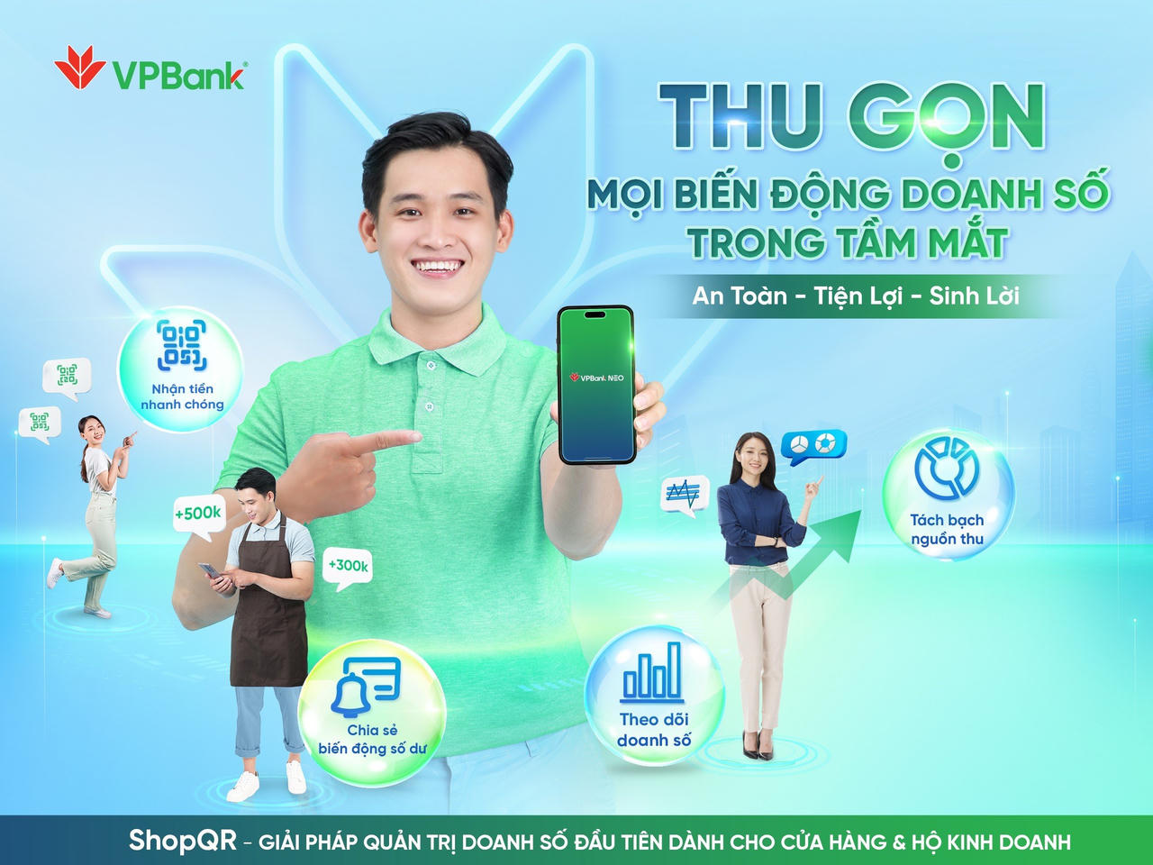 VPBank ra mắt giải pháp quản lý doanh số trên nền tảng VPBank NEO