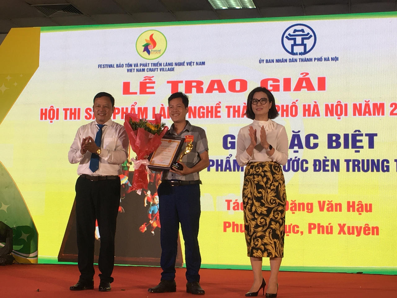 56 tác phẩm đạt giải tại Hội thi sản phẩm làng nghề TP Hà Nội 2023