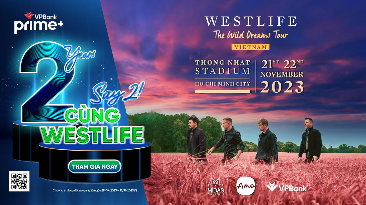 'Say 2!' với Westlife cùng VPBank