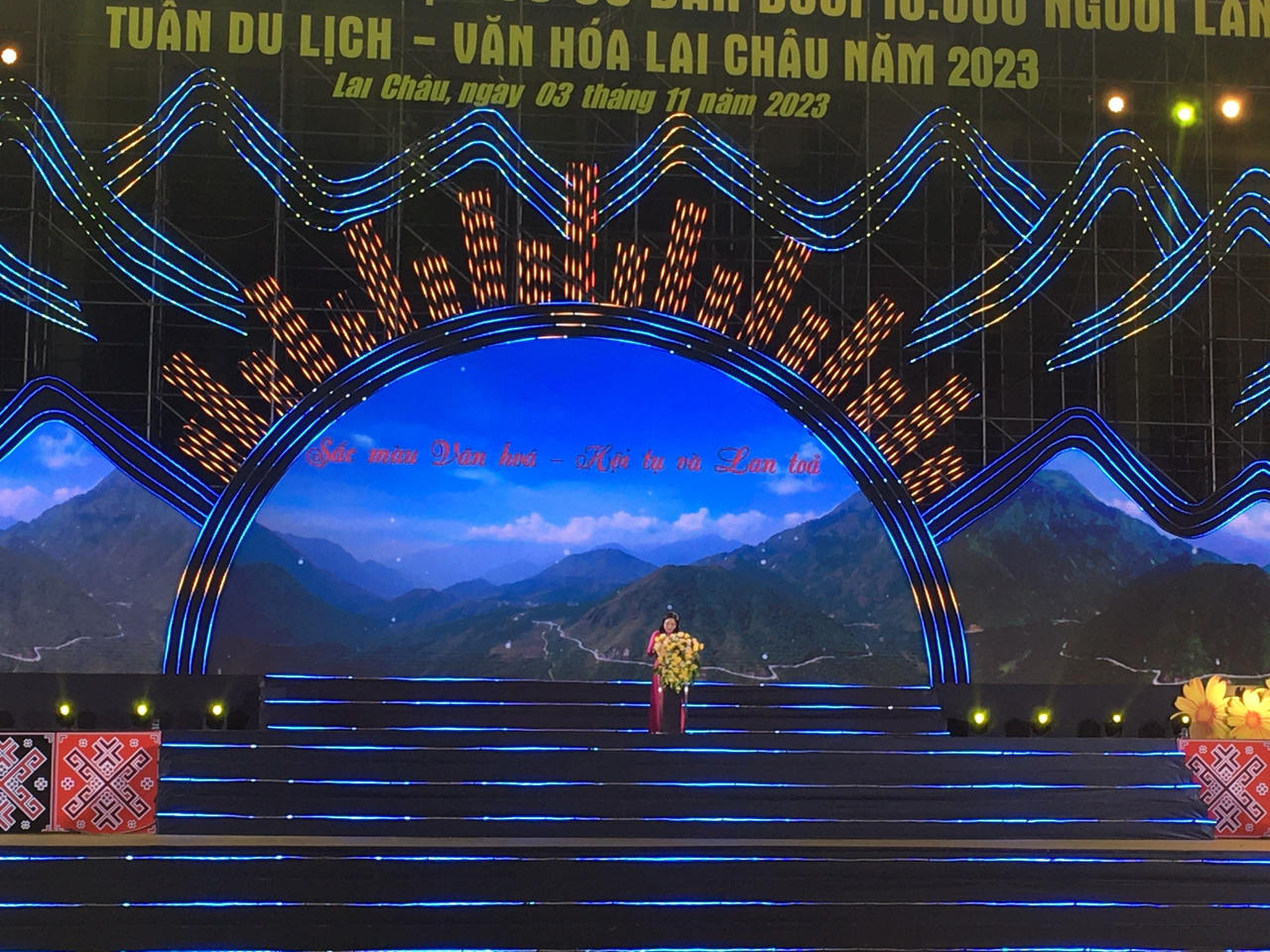 Khai mạc Ngày hội Văn hóa Các dân tộc có số dân dưới 10.000 người lần thứ I và Tuần du lịch – văn hóa Lai Châu 2023