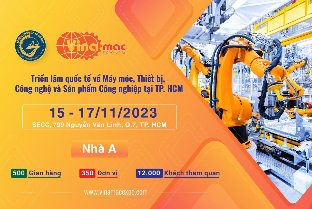 Gần 1.000 gian hàng quy tụ tại Vinamac Expo 2023